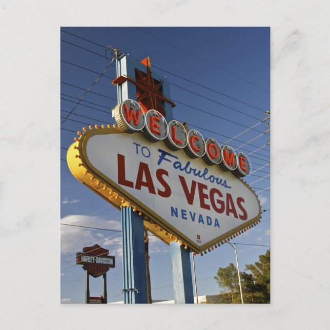 LAS VEGAS resevykort Vykort (Framsida)