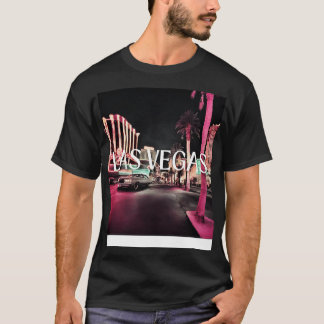 las vegas retro street 80s t shirt
