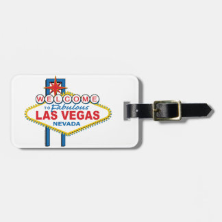 Las Vegas Retro-tecken Bagagebricka