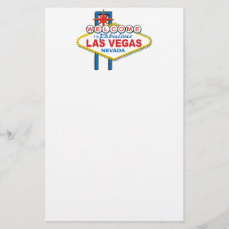 Las Vegas Retro-tecken Brevpapper