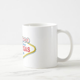 Las Vegas Retro-tecken Kaffemugg
