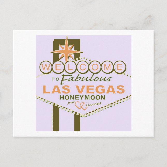 Las Vegas Retro Vykort (Framsida)