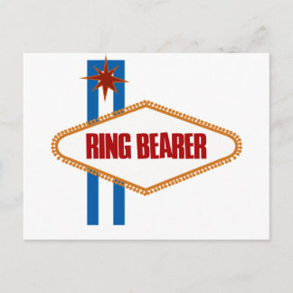 Las Vegas Ring Bearer Vykort