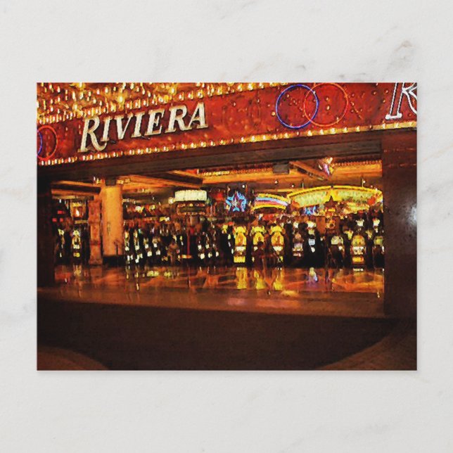 Las Vegas Riviera-vykort Vykort (Framsida)