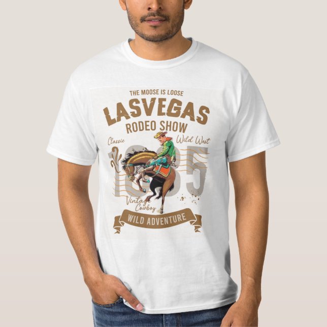 Las Vegas Rodeo Show T-Shirt (Framsida)