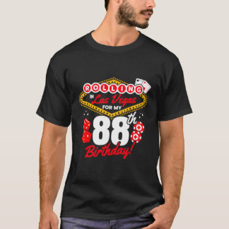 Las Vegas Rolling i Vegas Vegas 88:e T Shirt