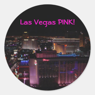 Las Vegas ROSA! Klistermärke