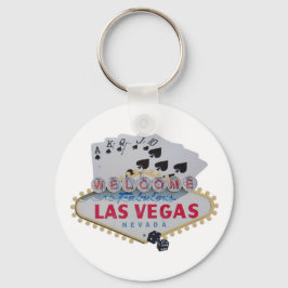 Las Vegas-Royalet tömmer nyckelkedjan med en uppsä Nyckelring
