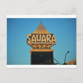 Las Vegas Sahara Casino Landmärke Arkitektur Vykort