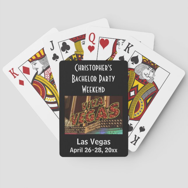 Las Vegas Sällhetsresa Helgutflytt Favor Casinokort (Baksidan)