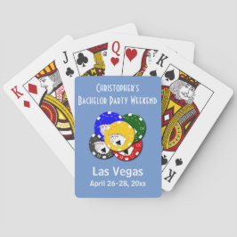 Las Vegas Sällskapsfestpresent För Casino Poker Casinokort