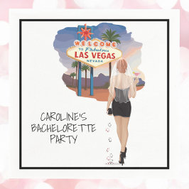 Las Vegas Sängkammarbrud Rödhårig Brud  Pappersservett