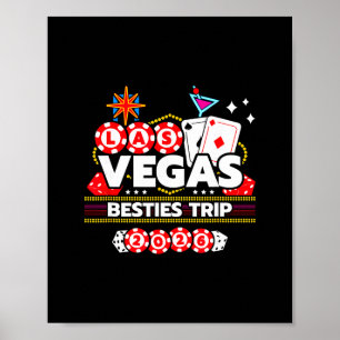 Las Vegas-semester - bästa väninnor resa - Vegas t Poster