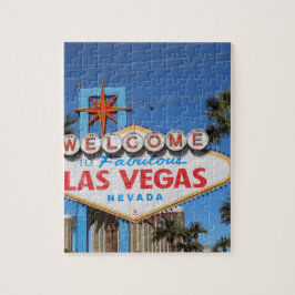 Las Vegas Sign Nevada Casino Gambling Landmark Pussel