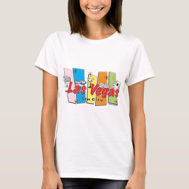 Las-Vegas-Sin-City T Shirt (Framsida)