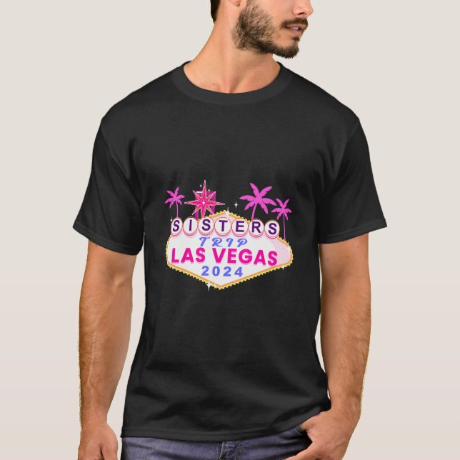 Las Vegas Sisters Resa 2024 Girls Resa Vegas Birth T Shirt (Framsida)