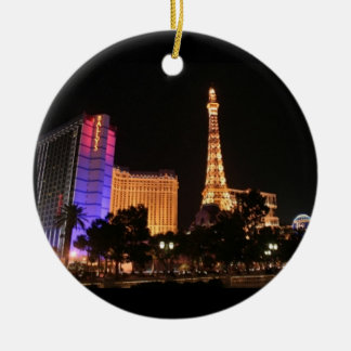 Las Vegas Skyline Julgransprydnad Keramik