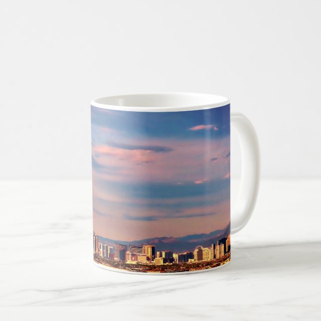 Las Vegas Skyline Kaffemugg (Framsida höger)