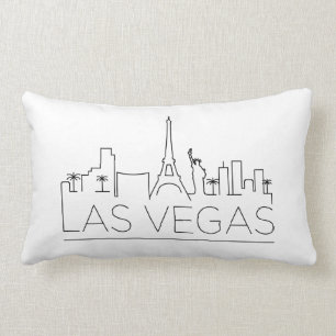 Las Vegas Skyline Lumbarkudde