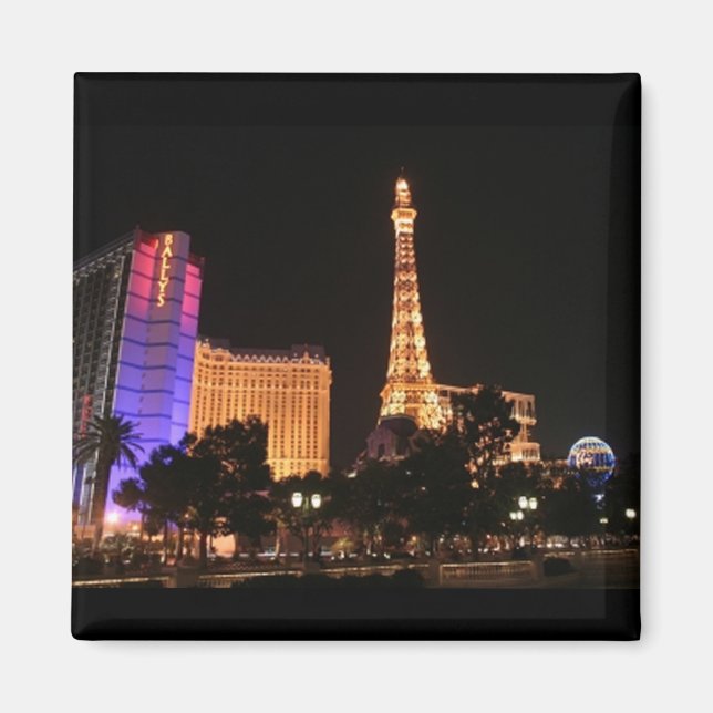 Las Vegas Skyline Magnet (Framsidan)