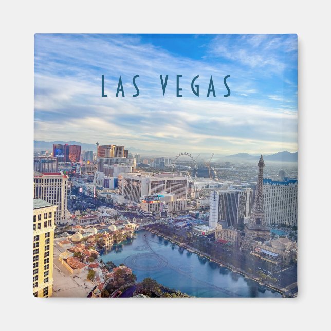 Las Vegas Skyline Magnet (Framsidan)