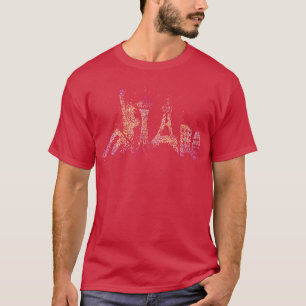 Las Vegas Skyline Silhouette City Resa Casino T Shirt