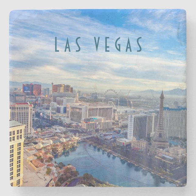 Las Vegas Skyline Stone Underlägg (Framsidan)