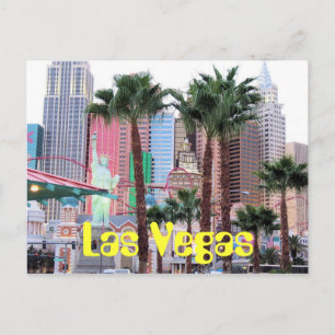 Las Vegas skyline Vykort