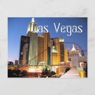 Las Vegas skyline Vykort