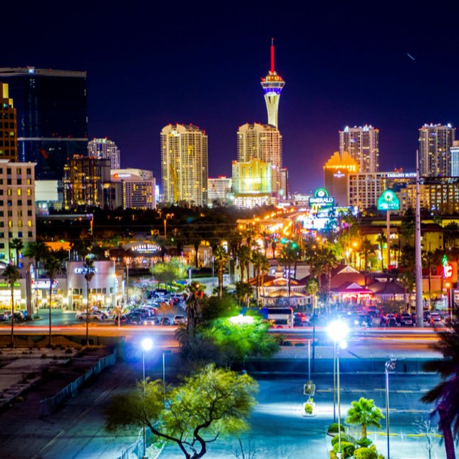 Las Vegas Skyline vykort (Skapare uppladdad)