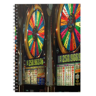 Las Vegas Slot Maskiner Anteckningsbok Med Spiral