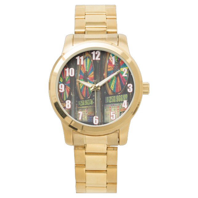 Las Vegas Slot Maskiner Armbandsur (Framsida)