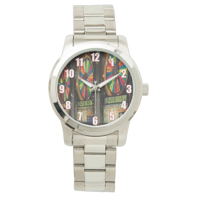 Las Vegas Slot Maskiner Armbandsur (Framsida)