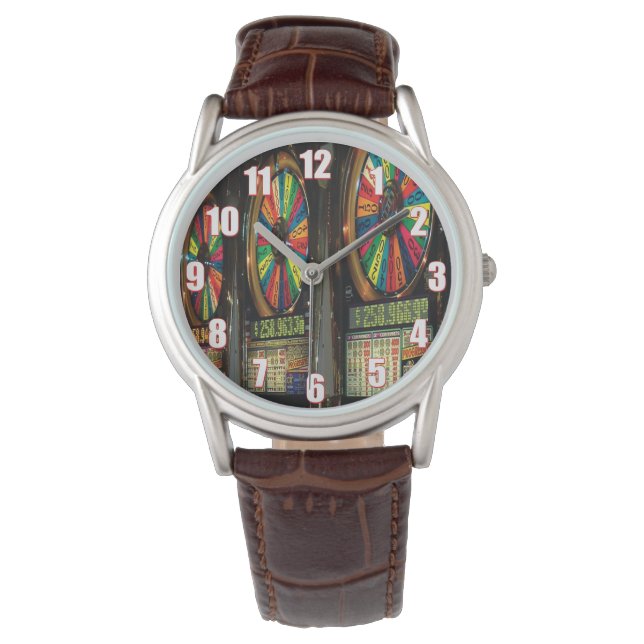 Las Vegas Slot Maskiner Armbandsur (Framsida)