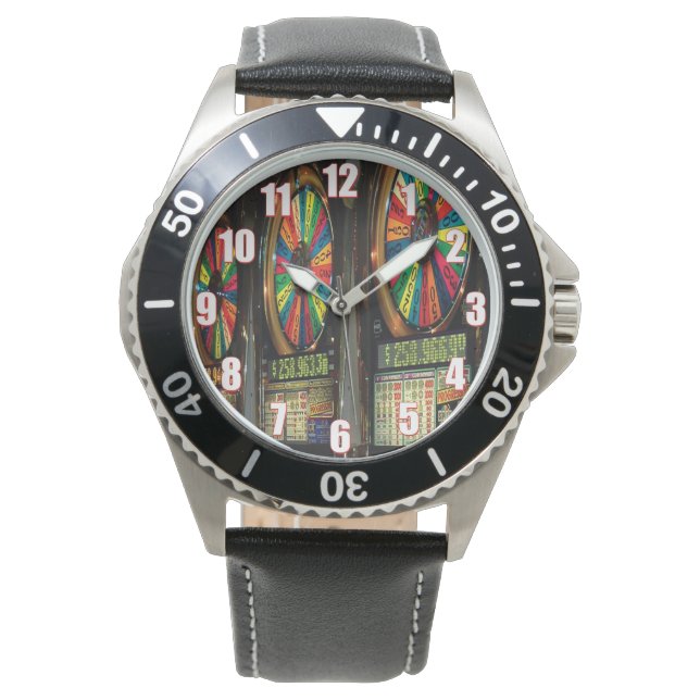 Las Vegas Slot Maskiner Armbandsur (Framsida)