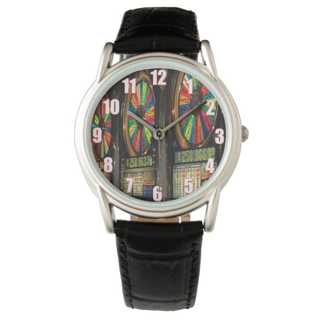 Las Vegas Slot Maskiner Armbandsur (Framsida)