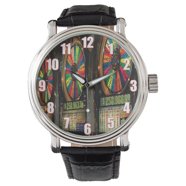 Las Vegas Slot Maskiner Armbandsur (Framsida)