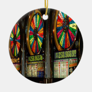 Las Vegas Slot Maskiner Julgransprydnad Keramik