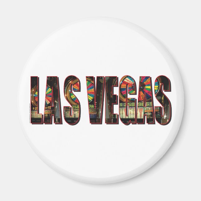 Las Vegas Slots Magnet (Framsidan)