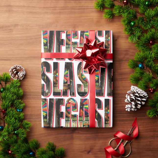 Las Vegas Slots Presentpapper (Julgåva)