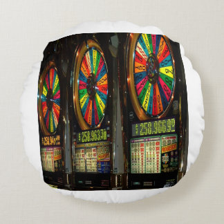 Las VEGAS-SLOTS Rund Kudde