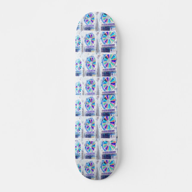 Las Vegas Slots Skateboard Bräda 20,5 Cm (Framsida)