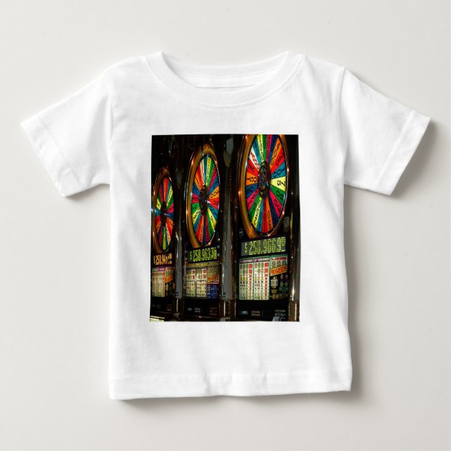 Las VEGAS-SLOTS T-shirt (Framsida)