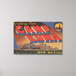 Las Vegas som är nytt - mexico - campa Luna Canvastryck