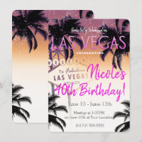 Las Vegas Sommarflickor Helg Födelsedagsfest
