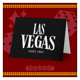 Las Vegas souvenir Las Vegas sedan 1905 Las Vegas Kort