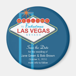 Las Vegas spara datum magneter