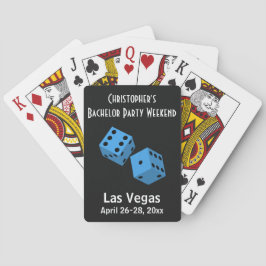 Las Vegas-spelande svensexor resa party-favor Casinokort
