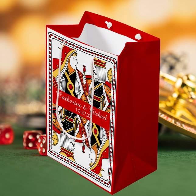 Las Vegas-spelkortets Kung & Queen Wedding-favorit (Skapare uppladdad)