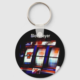 Las Vegas springaspelare 777 Keychain Nyckelring